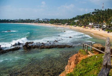 Gözlem güverteden tropikal kıyı şeridi