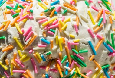 Buzlanma dekore edilmiş üst