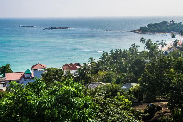 Pemandangan rencana yang indah Unawatuna Sri Lanka — Stok Foto