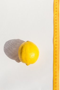 Teyp, limon ve ölçü kavramı kaybetmek ağırlık, kopya alanı