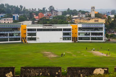 Kriket takım eğitim Galle International Stadium