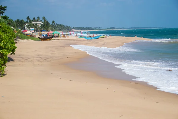 Costa arenosa no Sri Lanka — Fotografia de Stock