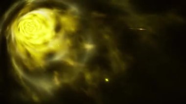 Soyut enerji renkli tünel portalı