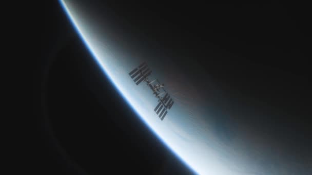 Animation de la station spatiale internationale — Video