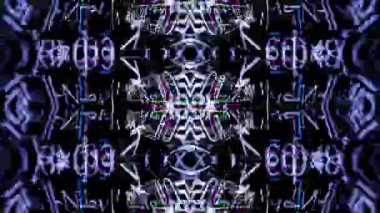 simetrik teknoloji kaleydoskop yansıtır ve döndürür