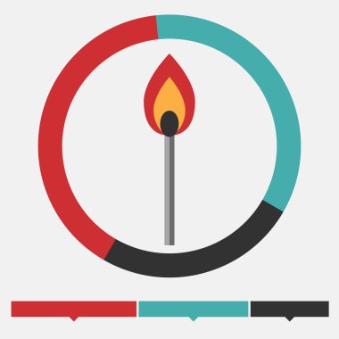 Yangın infographics