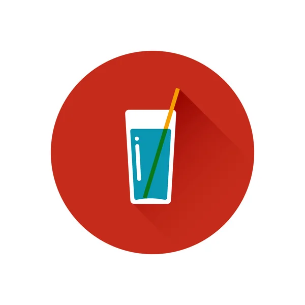 Bebidas vector icono — Vector de stock