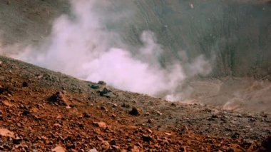 Sicilya Etna yanardağı görünümünü