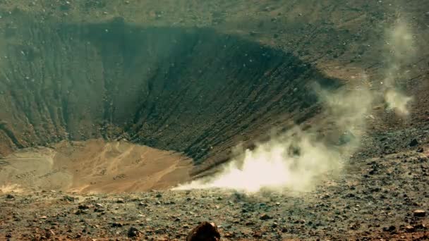 Veduta del vulcano Etna siciliano — Video Stock