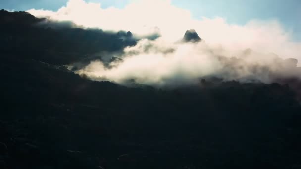 Weergave van Siciliaanse Etna vulkaan — Stockvideo