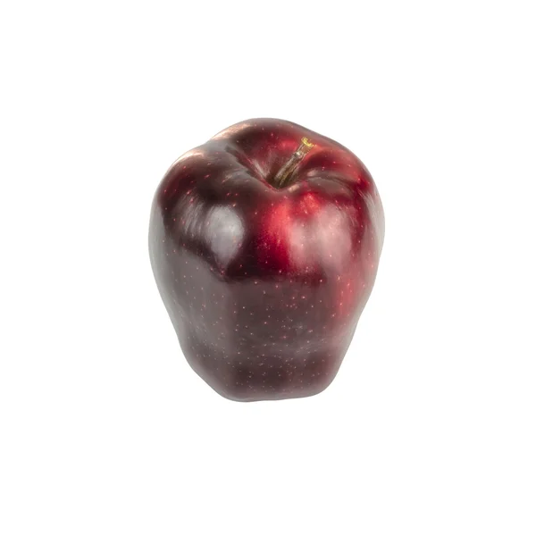 Manzana de gala real roja sobre fondo blanco — Foto de Stock