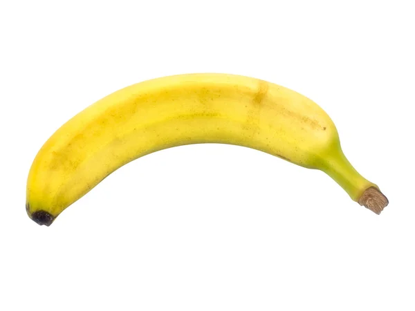 Beyaz arkaplanda muz