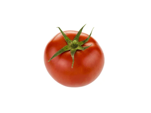 Tomate cerise sur fond blanc — Photo
