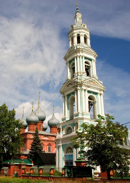 Kloktoren Van Het Vrouwenklooster Van Znamensky Kerk Debra — Stockfoto