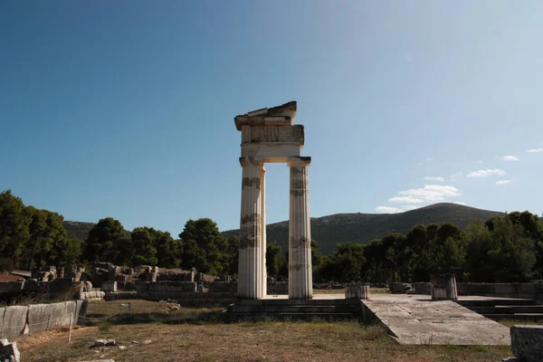 Tempel Van Asklepius Epidaurus — Stockfoto