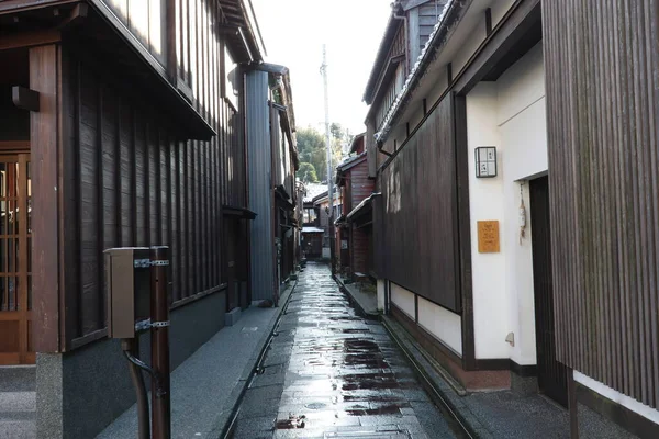 Higashi Chaya Old Traditional District Kanazawa Japan Neighborhood Old Traditional — Stock Photo, Image