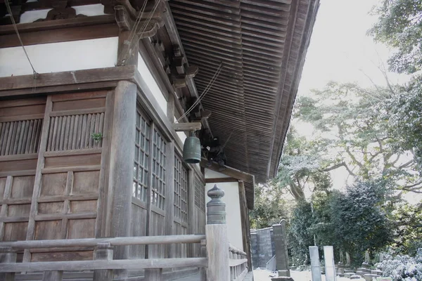 Ancien Complexe Temples Sur Colline Utatsu Kanazawa District Higashi Chaya — Photo