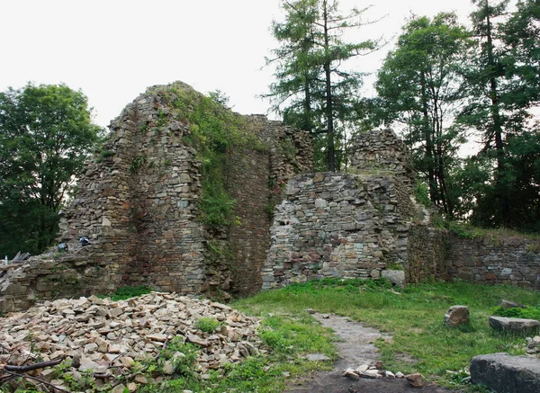 Castillo Lanckorona Principios Del Siglo Xiv Fortaleza Edad Media — Foto de Stock