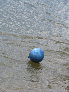 Mavi yaz balonu sammer günü