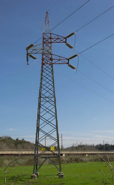 Pole of the electric current