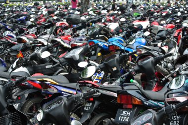 Motosiklet park Sepang International Circuit Motogp turnuva 2015 sırasında adlı