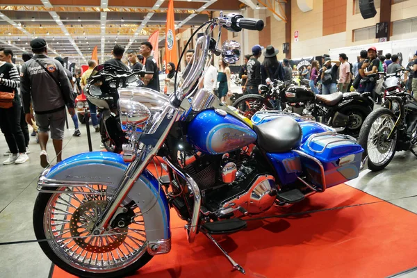 Serdang Malaysia Června 2019 Prostorné Showroomu Jsou Vystaveny Různé Motocykly — Stock fotografie