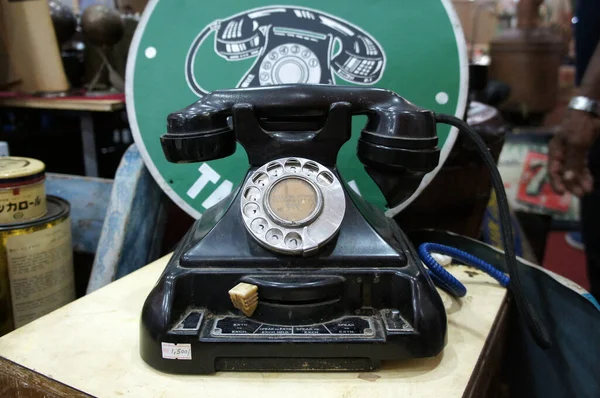 Seremban Malasia Junio 2020 Los Teléfonos Redondos Marcación Tirón Antiguos —  Fotos de Stock