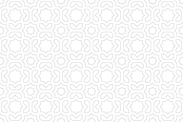 Black and white 2D CAD drawing of Islamic geometric pattern. Islamic patterns use elements of geometry that are repeated in their designs. — Stock Image Black White Cad Drawing Islamic Geometric Pattern Islamic Patterns Use Royalty Free Stock Images