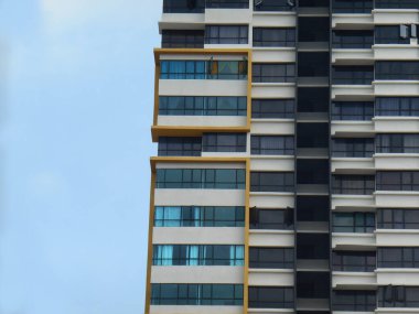 KUALA LUMPUR, MALAYSIA - SEPTEMBER 07, 2017: Kuala Lumpur, Malezya 'daki lüks konutlar. 