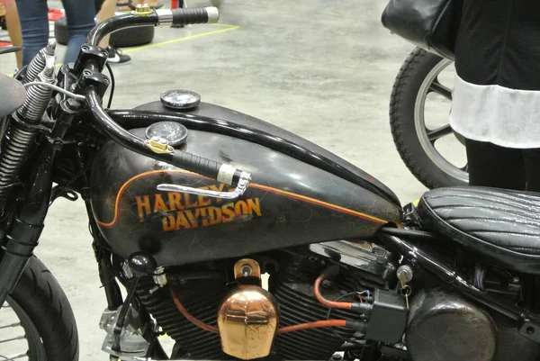Serdang Malaysia Julho 2017 Vários Design Logotipos Motocicleta Harley Davidson — Fotografia de Stock
