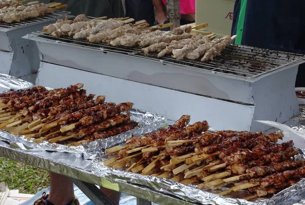 Shah Alam Malaysia Hazi Ran 2017 Japon Yemek Teriyaki Veya — Stok fotoğraf