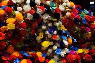 Bir demet 'bunga telur' hediyesi. Bunga telur, Malezya 'da Malezya' da düzenlenen düğün töreninde konuk için geleneksel bir hediyedir.. 