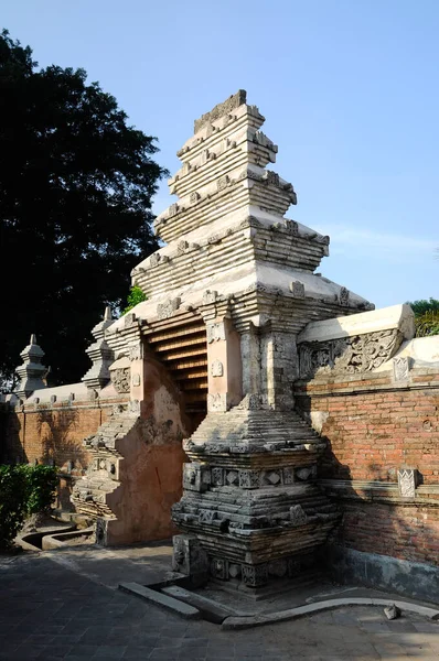 Jogjakarta Indonesia Junio 2014 Arco Entrada Antiguo Masjid Besar Mataram — Foto de Stock