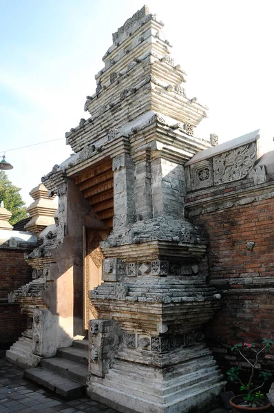 Jogjakarta Indonesia Junio 2014 Arco Entrada Antiguo Masjid Besar Mataram —  Fotos de Stock