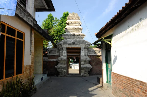 Jogjakarta Indonesien Juni 2014 Eingangsbogen Alten Masjid Besar Mataram Kotagede — Stockfoto