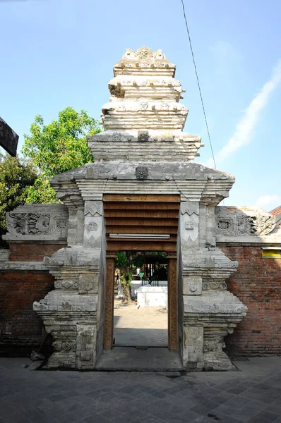 Jogjakarta Indonesia Juni 2014 Toegangsboog Bij Het Oude Masjid Besar — Stockfoto