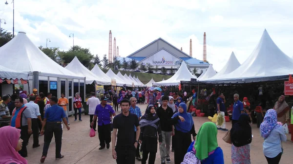 Serdang Malaysia Juli 2017 Die Menschen Besuchen Den Bauernmarkt Hier — Stockfoto