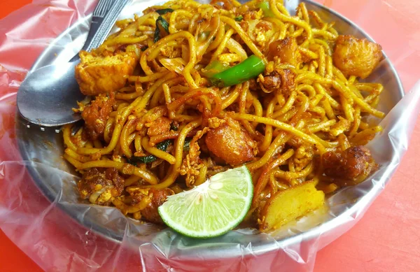 Selangor Malaysia January 2017 Malaysian Style Fried Noodles Local Tongue — 图库照片