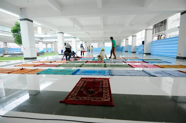Cyberjaya Malaysia Hazi Ran 2015 Camide Müslümanların Ibadet Hasırı Müslümanların — Stok fotoğraf