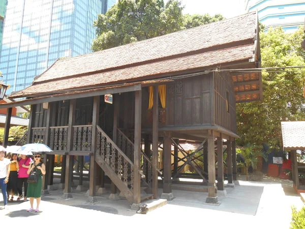 Kuala Lumpur Malaysia September 2016 Replica Panggilan Istana Kayu Istana — Stok Foto