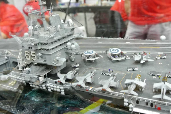 Kuala Lumpur Malaysia August 2020 Selected Focused Deck Aircraft Carrier — 图库照片