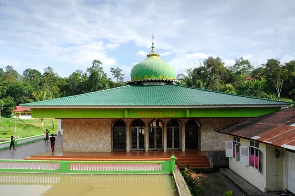 Sumatera Indonesia Junio 2014 Nueva Mezquita Surau Nagari Lubuk Bauk — Foto de Stock