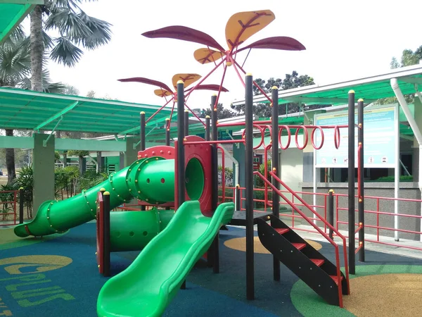 Seremban Malaysia November 2016 Modern Children Outdoor Playground Public Park — Stock Photo, Image