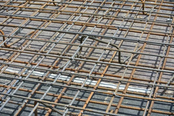 Selangor Malaysia May 2016 Steel Reinforcement Bar Construction Site Form — 图库照片