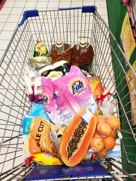Penang Malasia Marzo 2021 Los Comestibles Que Han Sido Recogidos —  Fotos de Stock