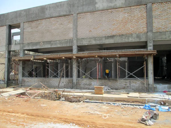 Penang Malaysia June 2021 Structural Works Underway Construction Site Construction — Stock Photo, Image