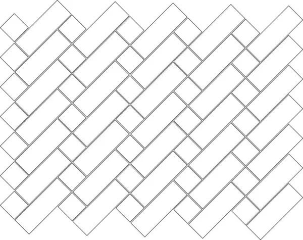Cad 패턴은 직사각 사각형 설계를 기반으로 흑백으로 그리기 디자인을 만들기 — 스톡 사진