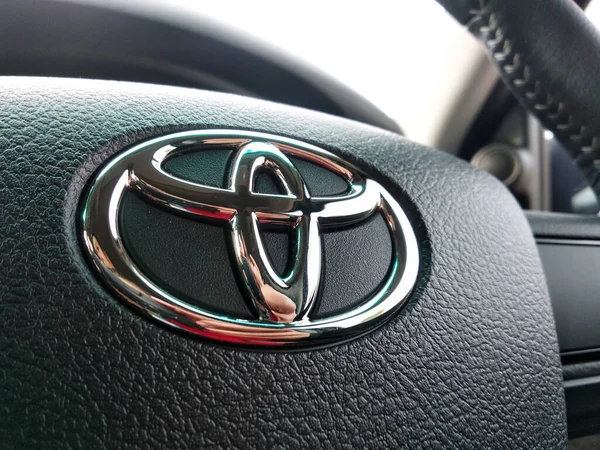 Kuala Lumpur Malaysia March 2021 Selected Focused Toyota Commercial Brand — Stock Photo, Image