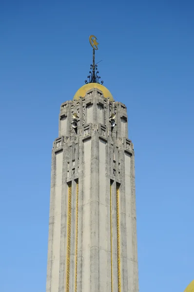 Minaret meczetu sułtana Sulaiman w Klang — Zdjęcie stockowe