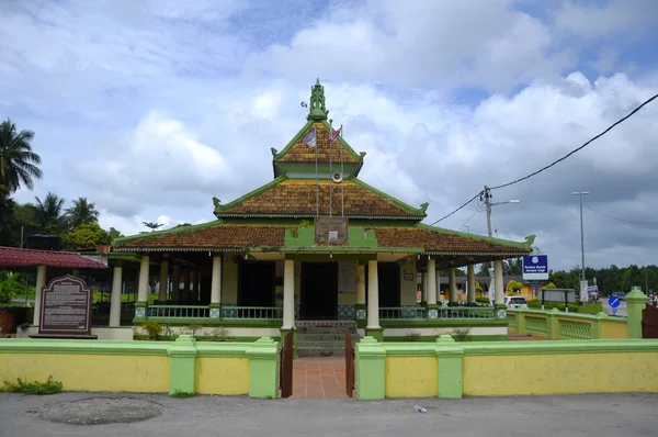 Masjid Kampung Ayer Barok di Malaka — Stok Foto